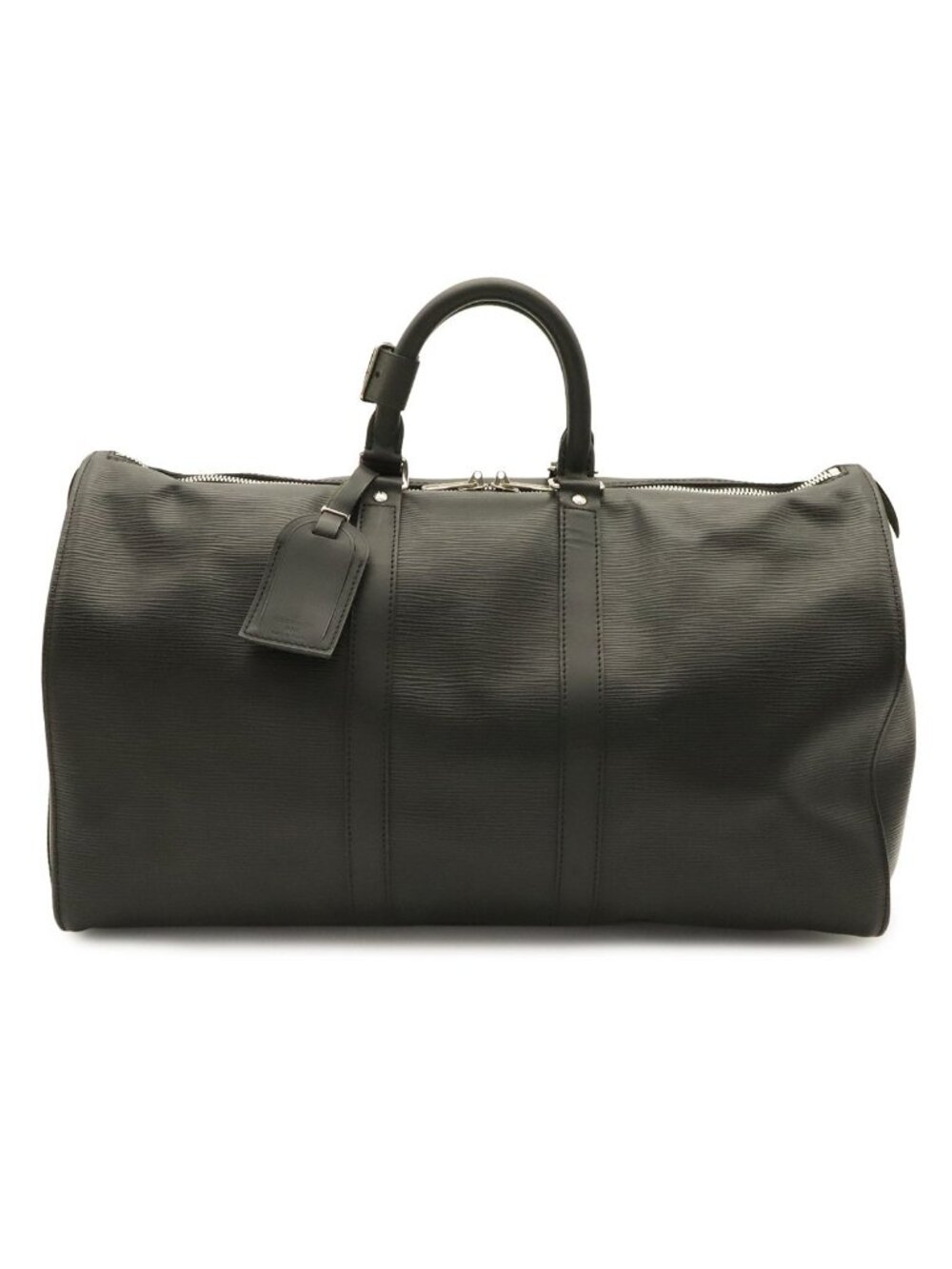 Louis Vuitton Epi Keepall 45 Boston Bag Noir Black Gold